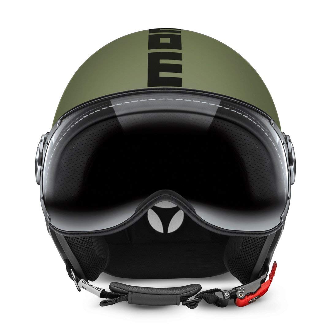 MoMo Herren 809260 helmet, matt-militarygrün / schwarz, L EU von MOMO Design