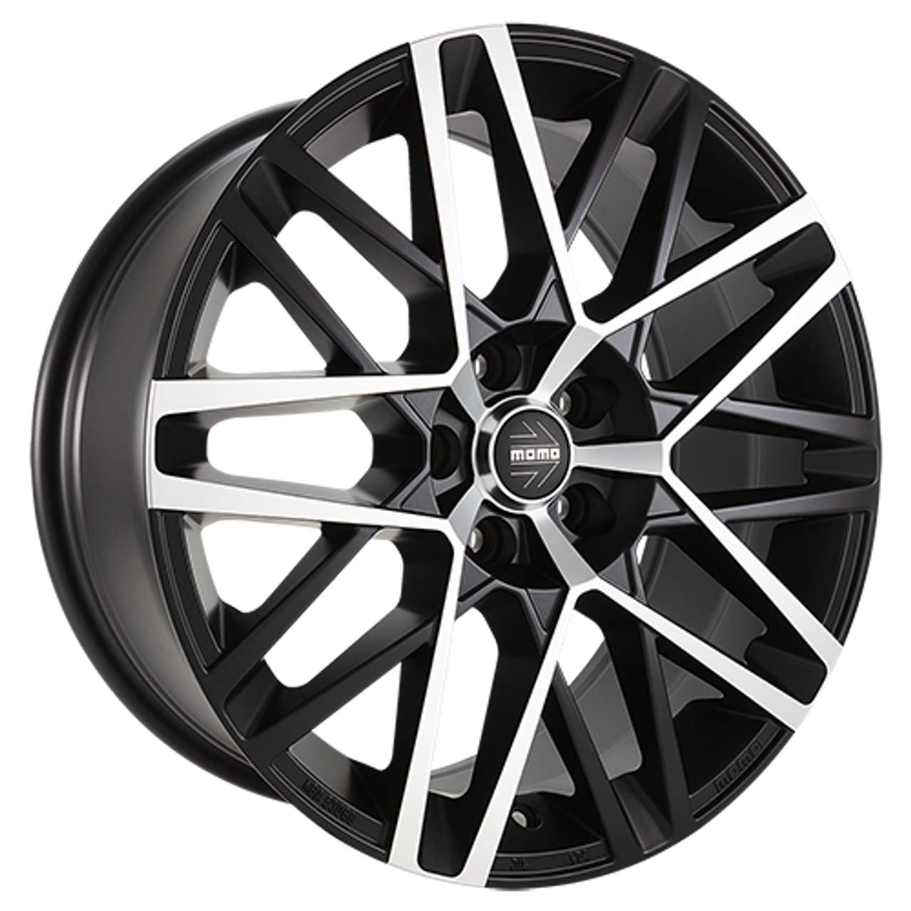 MOMO WHEELS AVENGER black matt polish 8.0Jx18 5x120 ET35 von MOMO WHEELS