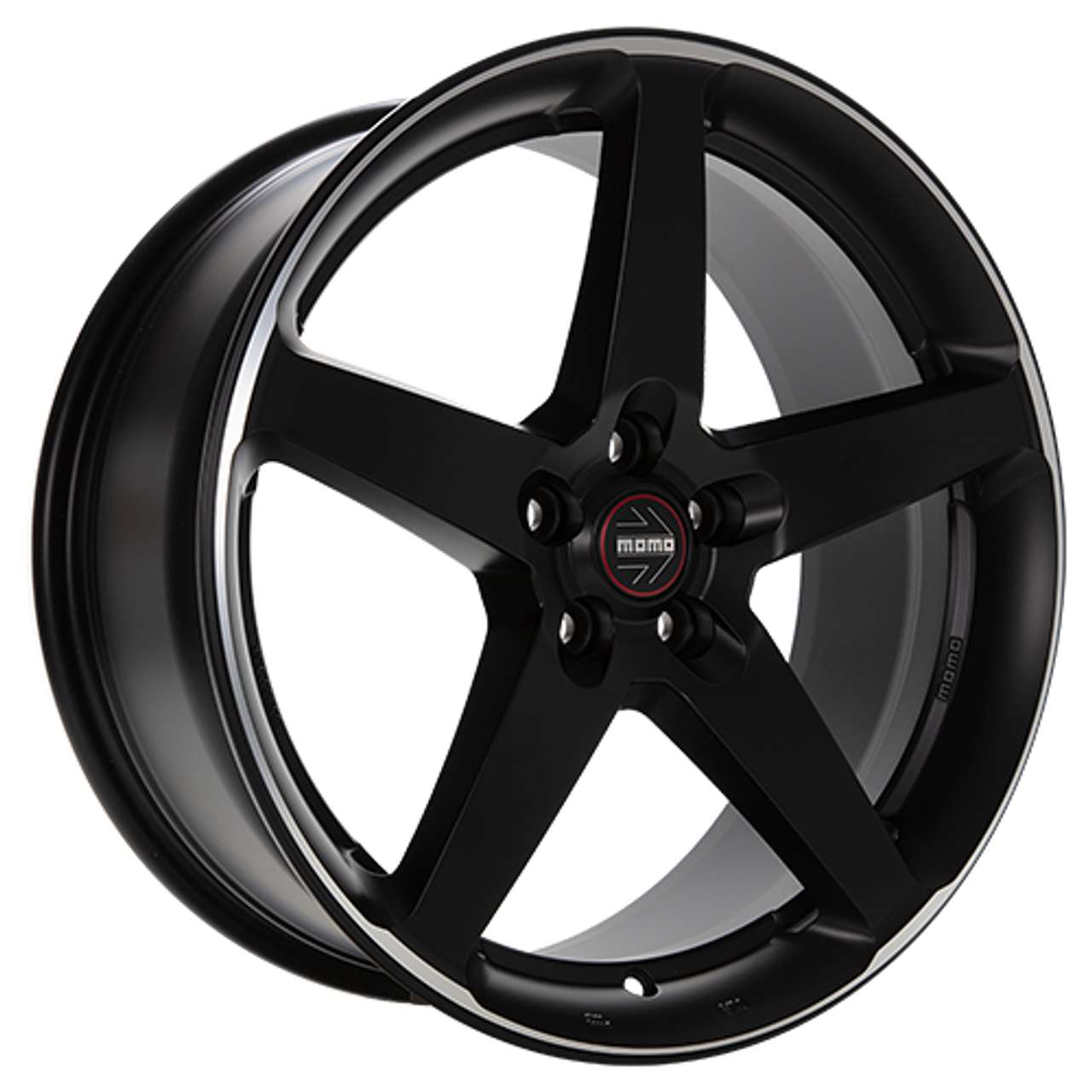 MOMO WHEELS FIVE black matt polish 8.0Jx18 5x100 ET42 von MOMO WHEELS