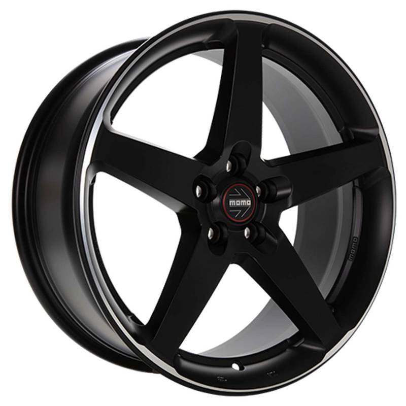 MOMO WHEELS FIVE black matt polish 8.5Jx19 5x112 ET45 von MOMO WHEELS