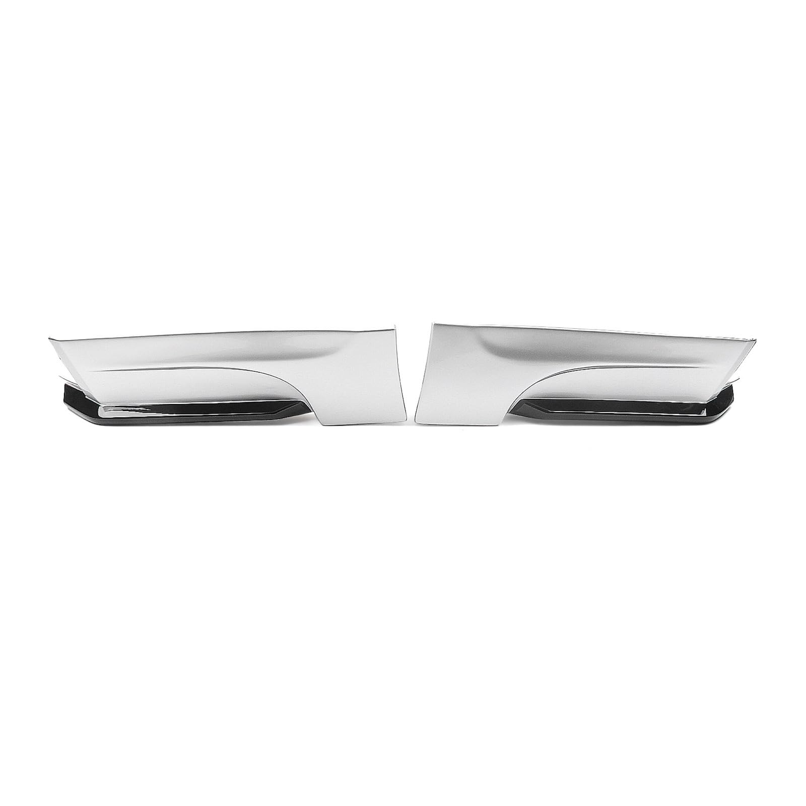 2PCS Auto Hinten Stoßstange Seite Trim Unteren Spoiler Ecke Abdeckung Schutz Platte Auto Teil Kompatibel Kompatibel for Nissan Altima 2019 2020 2021 2022(Silver) von MOMOBP