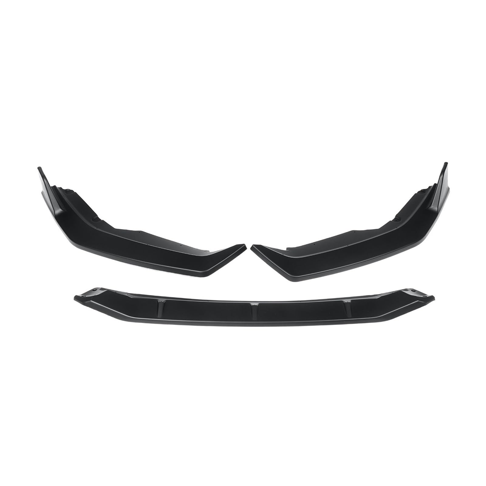 3PCS Frontschürze Lip Spoiler Seite Splitter Diffusor Deflektor Körper Kit Guards Kompatibel for Nissan Sentra 2020 2021 2022 Auto Zubehör(Matte Black) von MOMOBP