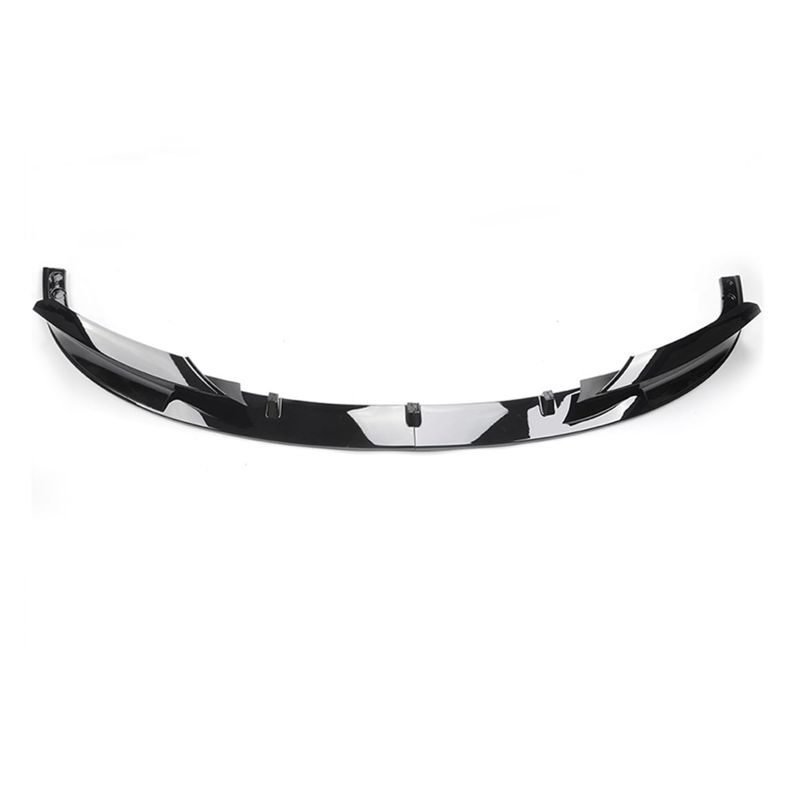 Auto Front Lip Splitter Spoiler Diffusor Schutz Körper Kit Kompatibel for BMW 3 Serie F30 F35 2012-2018 Auto Zubehör(Glossy Black) von MOMOBP