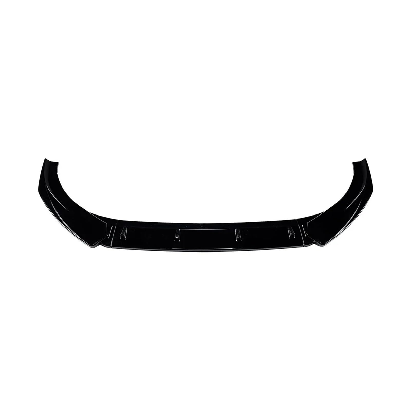 Kompatibel for Audi S3 8V 2013 2014 2015 2016. Auto-Frontstoßstangen-Lippenspoiler, glänzend schwarz, Karbonfaser-Optik. Automobil-Außenmodifikation(Glossy black1) von MOMOBP