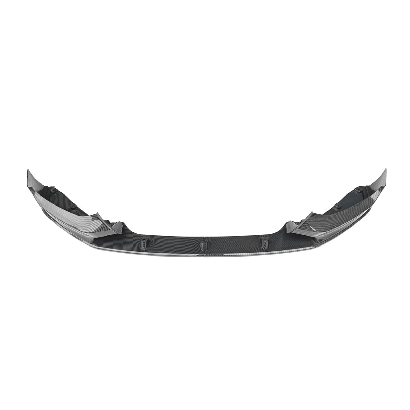 Kompatibel for BMW F20 F21 2015–2020 M Sport Frontstoßstange Spoiler Lippe Carbon Look 120i Facelift 1-Serie Fließheck Auto Splitter Blade von MOMOBP