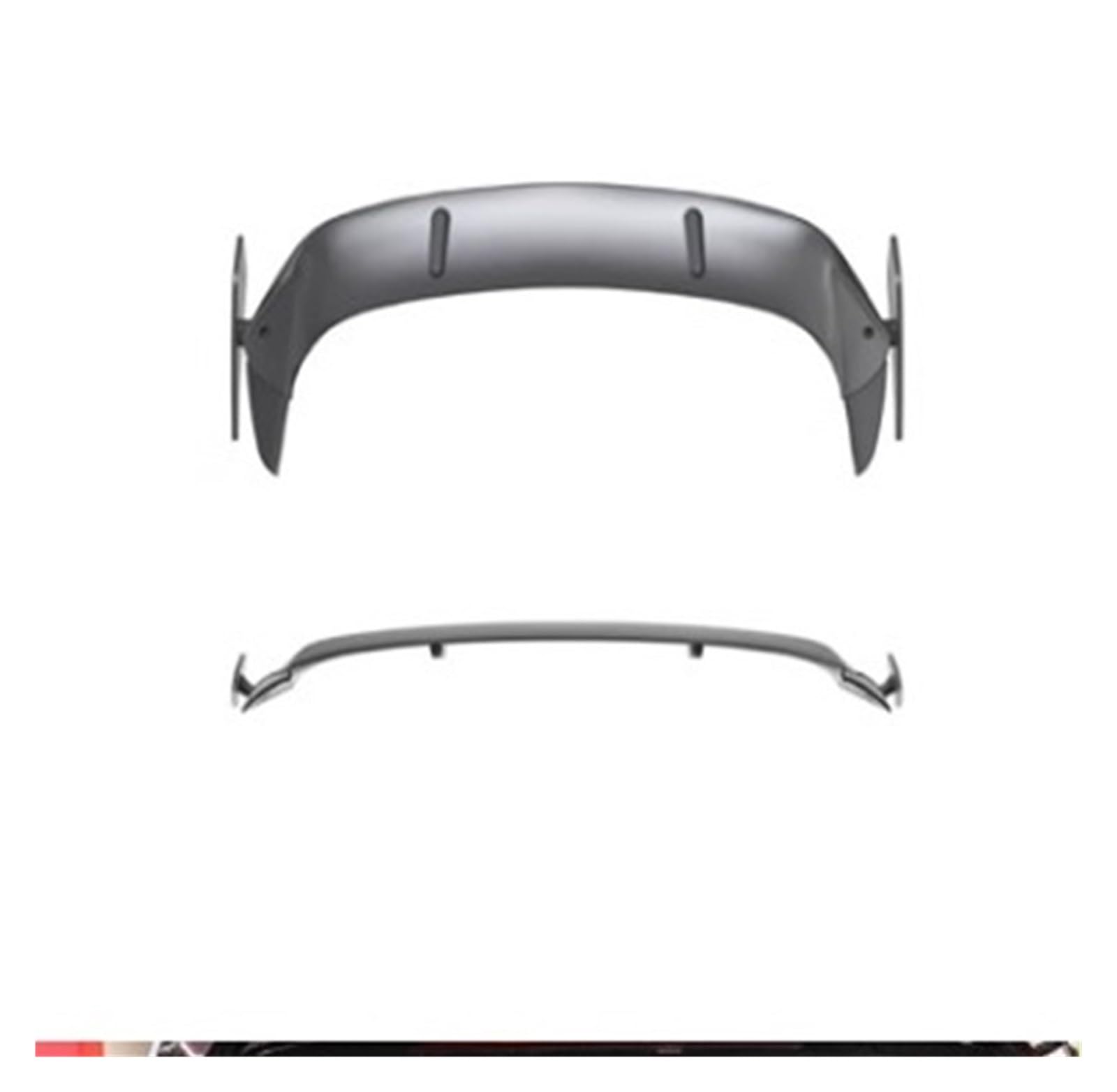 Kompatibel for Mazda CX30 CX-30 2020 2021 2022 2023 Kohlefaser-Stoßfänger vorne Lippe Heckdiffusor Spoiler Seitenschweller Auspuff Body Kit(Spoiler) von MOMOBP