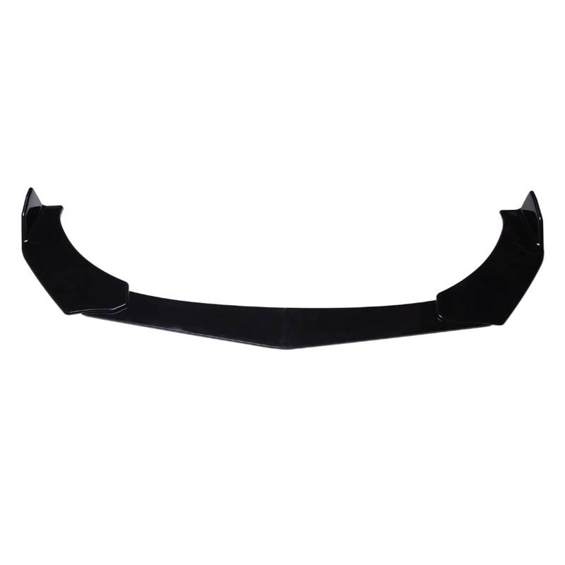 Kompatibel for Nissan Versa S Plus 2008–2021, Auto-Frontstoßstange, Lippenkörper-Set, Canard-Lip-Diffusor, Spoiler, Anti-Kratz-Autoteile, Schwarz(Glossy Black) von MOMOBP