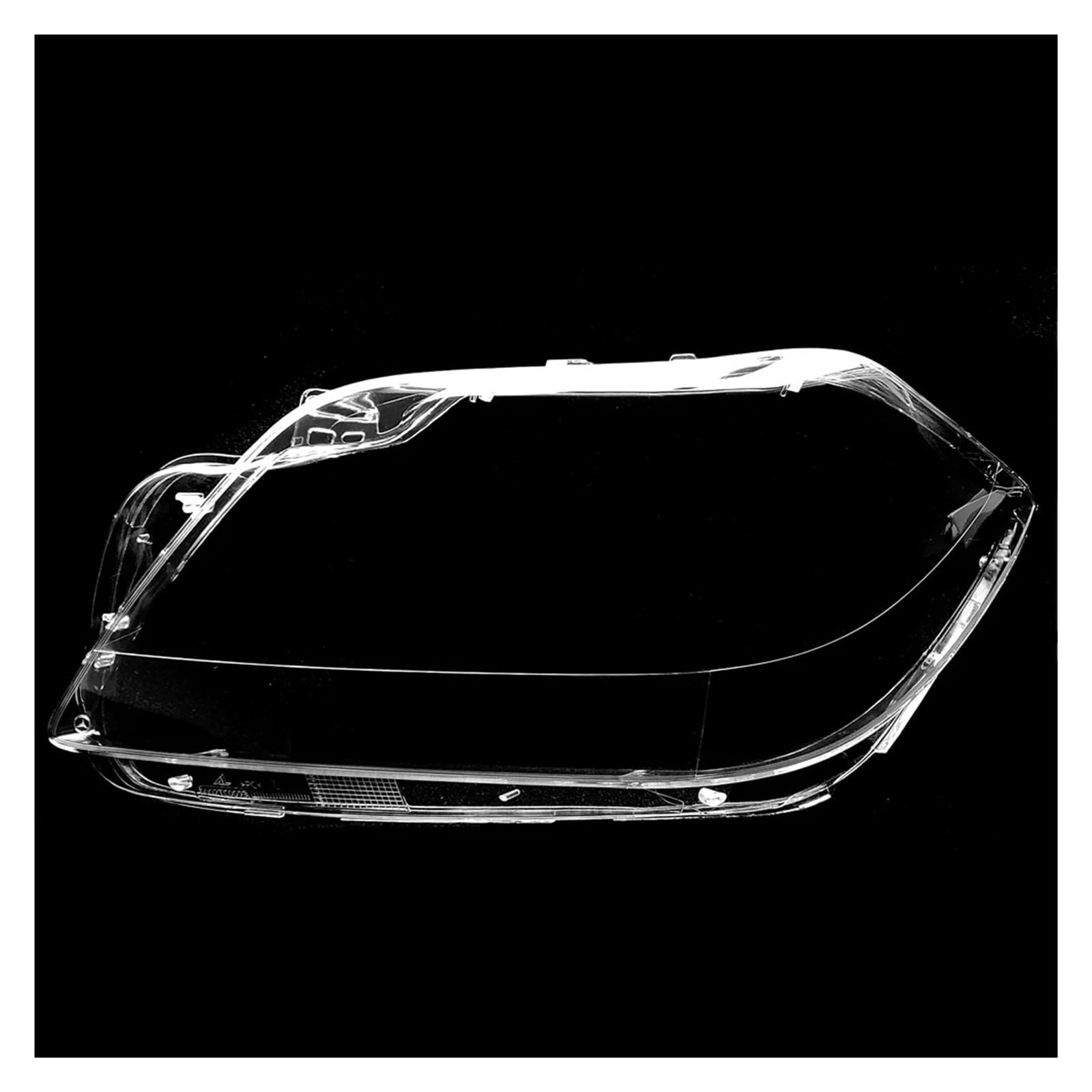 MOMOBP Auto-Ersatz-Frontscheinwerferlinse, kompatibel mit Mercedes Benz GL W166 GL 2012 2013 2014 2015 2016. Transparentes Lampenschirmgehäuse aus Glas(Left) von MOMOBP