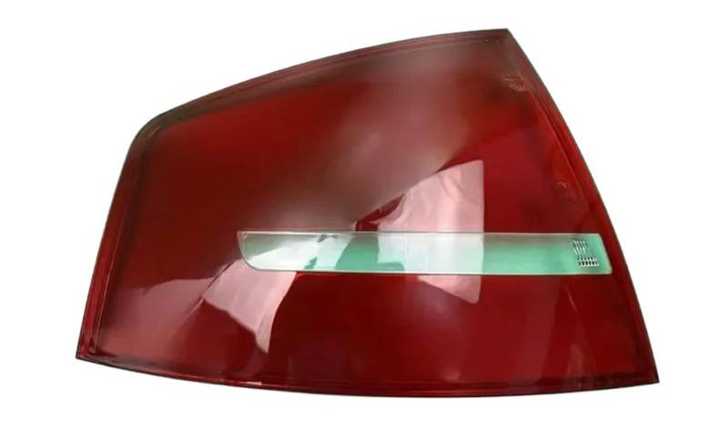 MOMOBP Auto-Ersatz-Rücklichtgläser, kompatibel for A8 A8L D3 2008 2009 2010, rotes Rücklichtgehäuse, transparente Glaslinsen(Left side) von MOMOBP