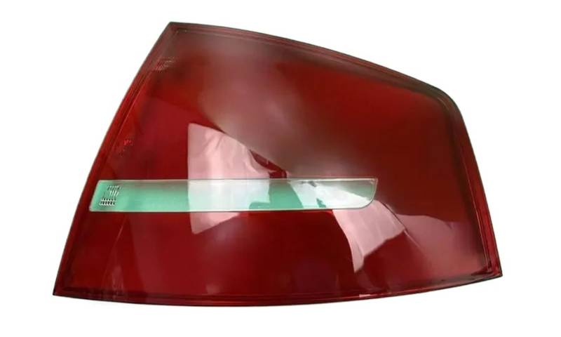 MOMOBP Auto-Ersatz-Rücklichtgläser, kompatibel for A8 A8L D3 2008 2009 2010, rotes Rücklichtgehäuse, transparente Glaslinsen(Right side) von MOMOBP