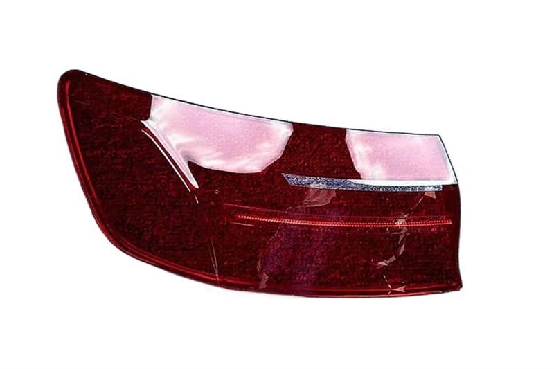 MOMOBP Auto-Ersatz-Rücklichtgläser, kompatibel mit A4 2020 2021 2022 2023, rotes Rücklichtgehäuse, transparente Glaslinsen(Left side) von MOMOBP