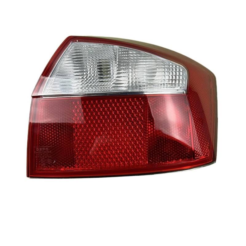 MOMOBP Auto-Ersatz-Rücklichtgläser, kompatibel mit A4 B6 2001–2004, rotes Rücklichtgehäuse, transparente Glaslinsen(A pair) von MOMOBP