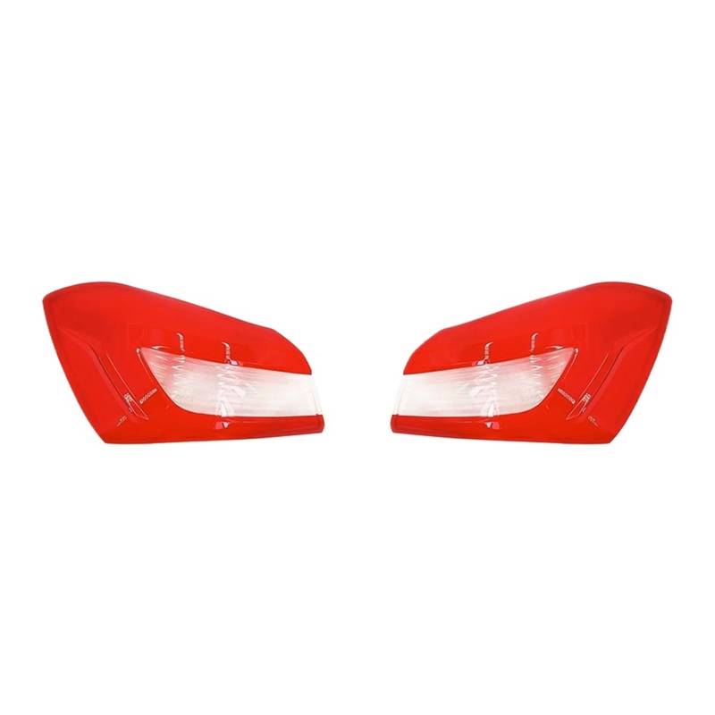 MOMOBP Auto-Ersatz-Rücklichtgläser, kompatibel mit Maserati Ghibli 2014–2020, rotes Rücklichtgehäuse, transparente Glaslinsen(Outside A Pair) von MOMOBP