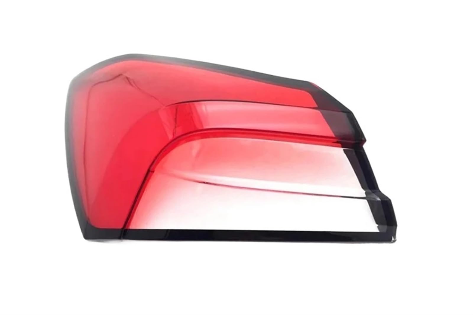 MOMOBP Auto-Ersatz-Rücklichtgläser, kompatibel mit Maserati Ghibli 2021 2022, rotes Rücklichtgehäuse, transparente Glaslinsen(Outside Left) von MOMOBP