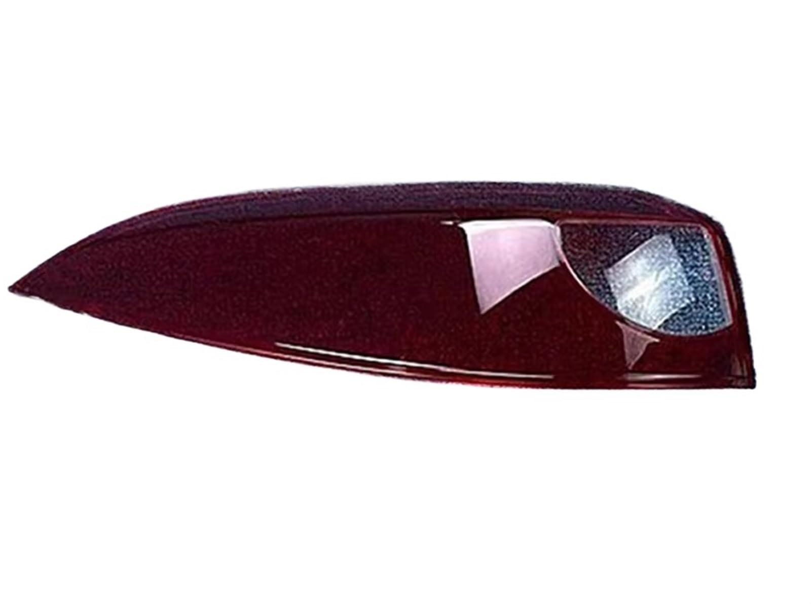 MOMOBP Auto-Ersatz-Rücklichtgläser, kompatibel mit Mazda CX-4 CX4 2014 2015 2016 2017 2018, rotes Rücklichtgehäuse, transparente Glaslinsen(Outside Left) von MOMOBP