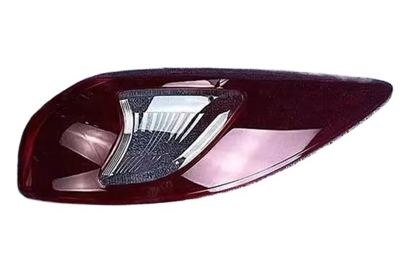 MOMOBP Auto-Ersatz-Rücklichtgläser, kompatibel mit Mazda CX-5 CX5 2013 2014 2015 2016, rotes Rücklichtgehäuse, transparente Glaslinsen(Outside Right) von MOMOBP