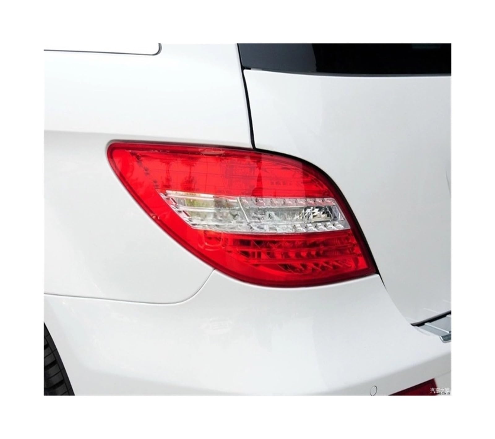 MOMOBP Auto-Ersatz-Rücklichtgläser, kompatibel mit Mercedes-Benz R-Klasse W251 R280 R300 2010–2017, rotes Rücklichtgehäuse, transparente Glaslinsen(1 Pcs Left Side) von MOMOBP