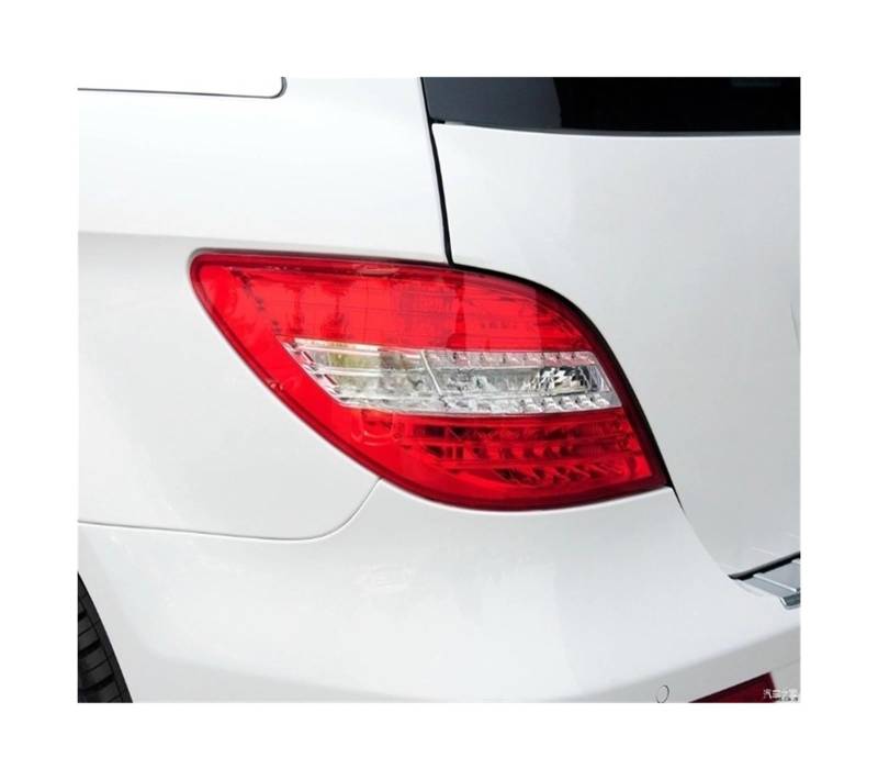 MOMOBP Auto-Ersatz-Rücklichtgläser, kompatibel mit Mercedes-Benz R-Klasse W251 R280 R300 2010–2017, rotes Rücklichtgehäuse, transparente Glaslinsen(1 Pcs Right Side) von MOMOBP