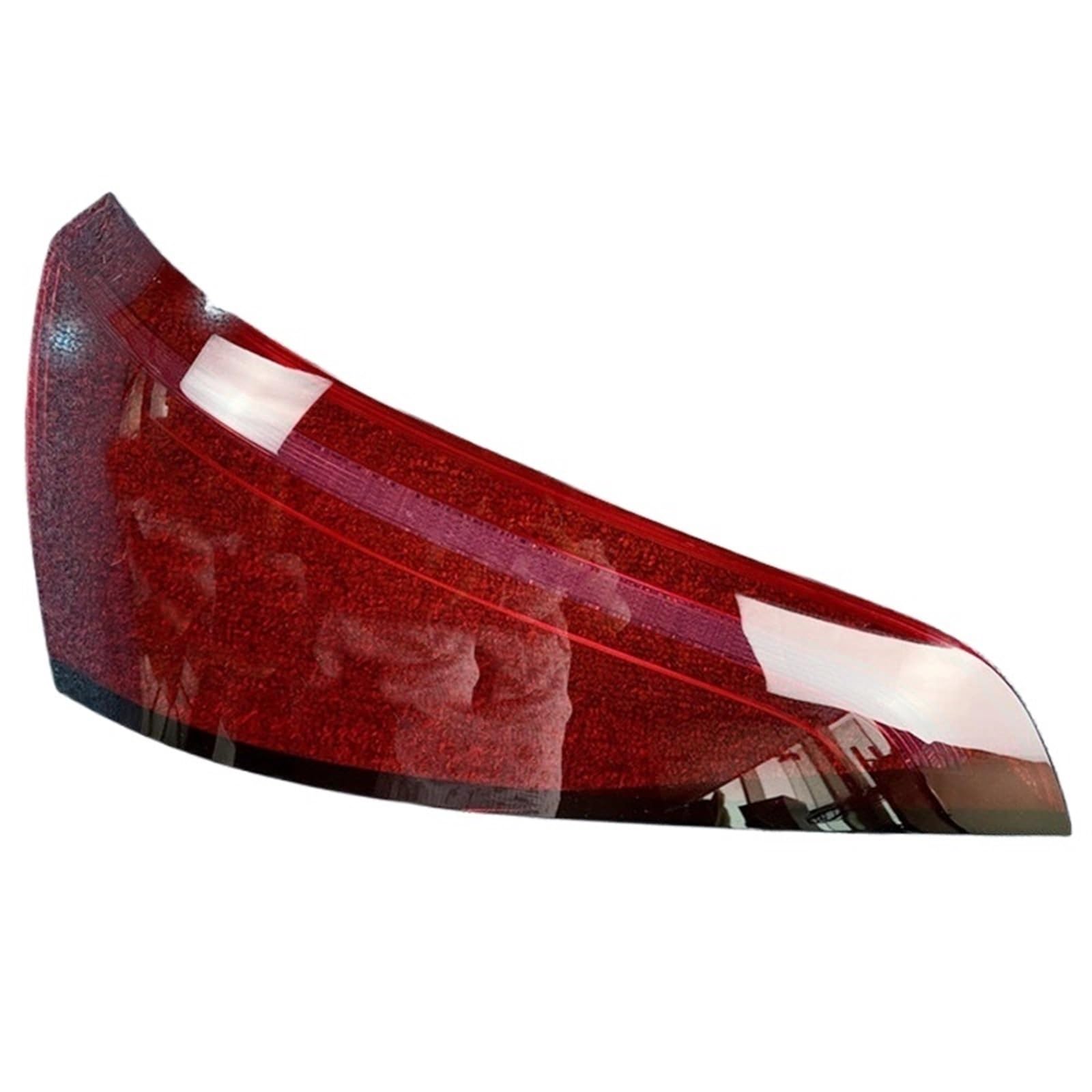 MOMOBP Auto-Ersatz-Rücklichtgläser, kompatibel mit Q5 2013 2014 2015 2016 2017, rotes Rücklichtgehäuse, transparente Glaslinsen(Left side) von MOMOBP