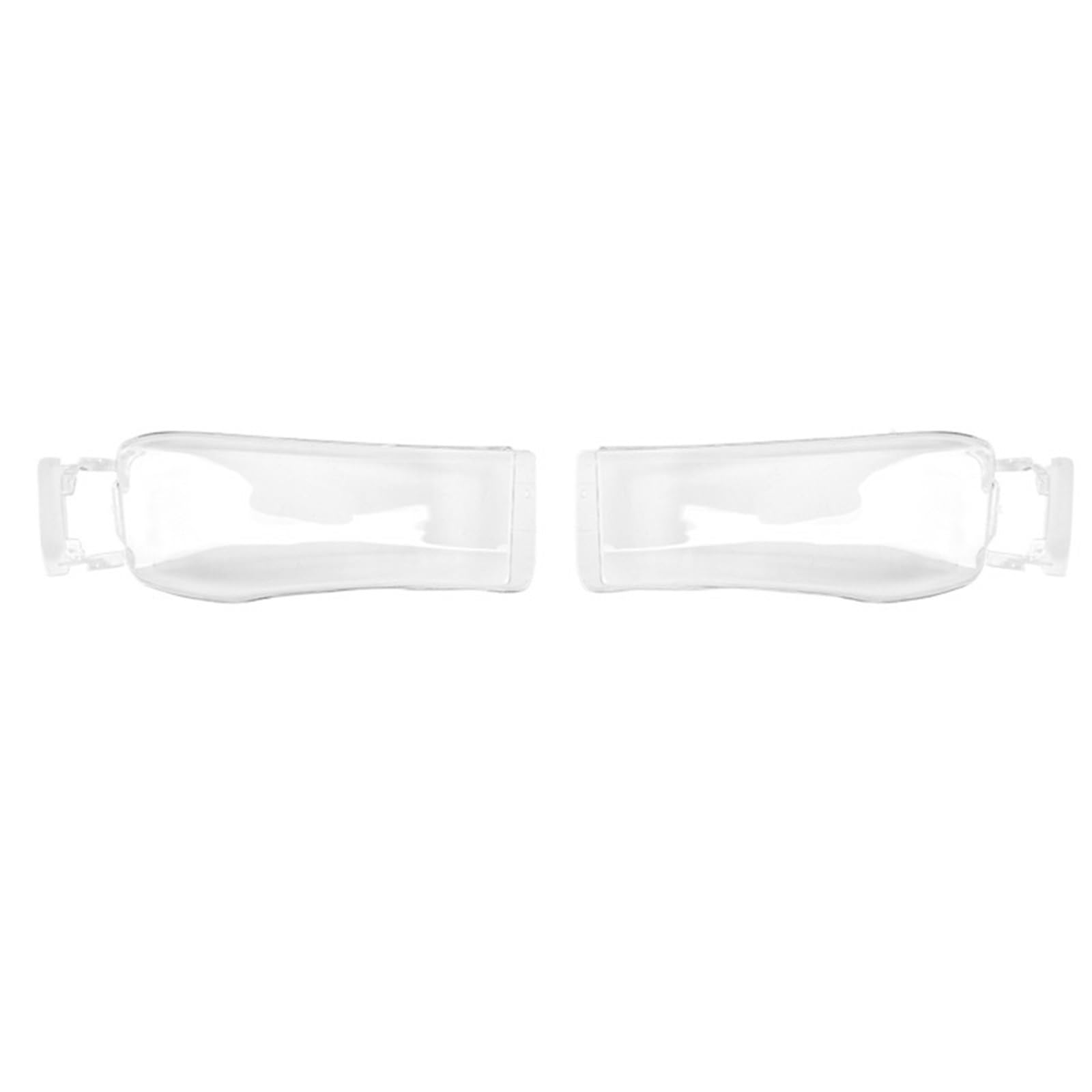 MOMOBP Auto-Felgenfahrlicht/Licht-Glas-Dachreling-Kappe, transparente Lampenschirmabdeckungen, kompatibel for NISSAN X-TRAIL T31 2007–2012(A pair) von MOMOBP