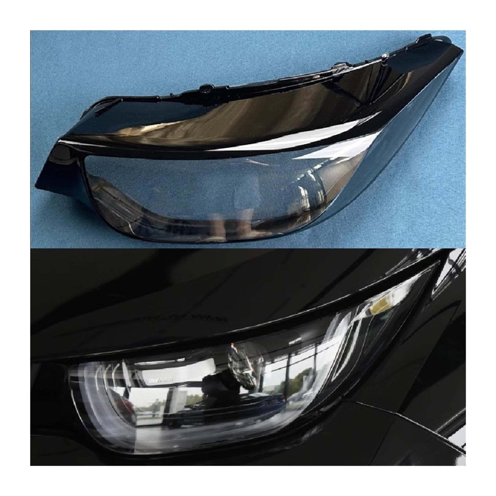 MOMOBP Auto-Scheinwerferabdeckung, Ersatz der vorderen Scheinwerferabdeckung, kompatibel for BMW i3 2014–2020, transparentes Glasgehäuse for Lampenschirm(Left) von MOMOBP