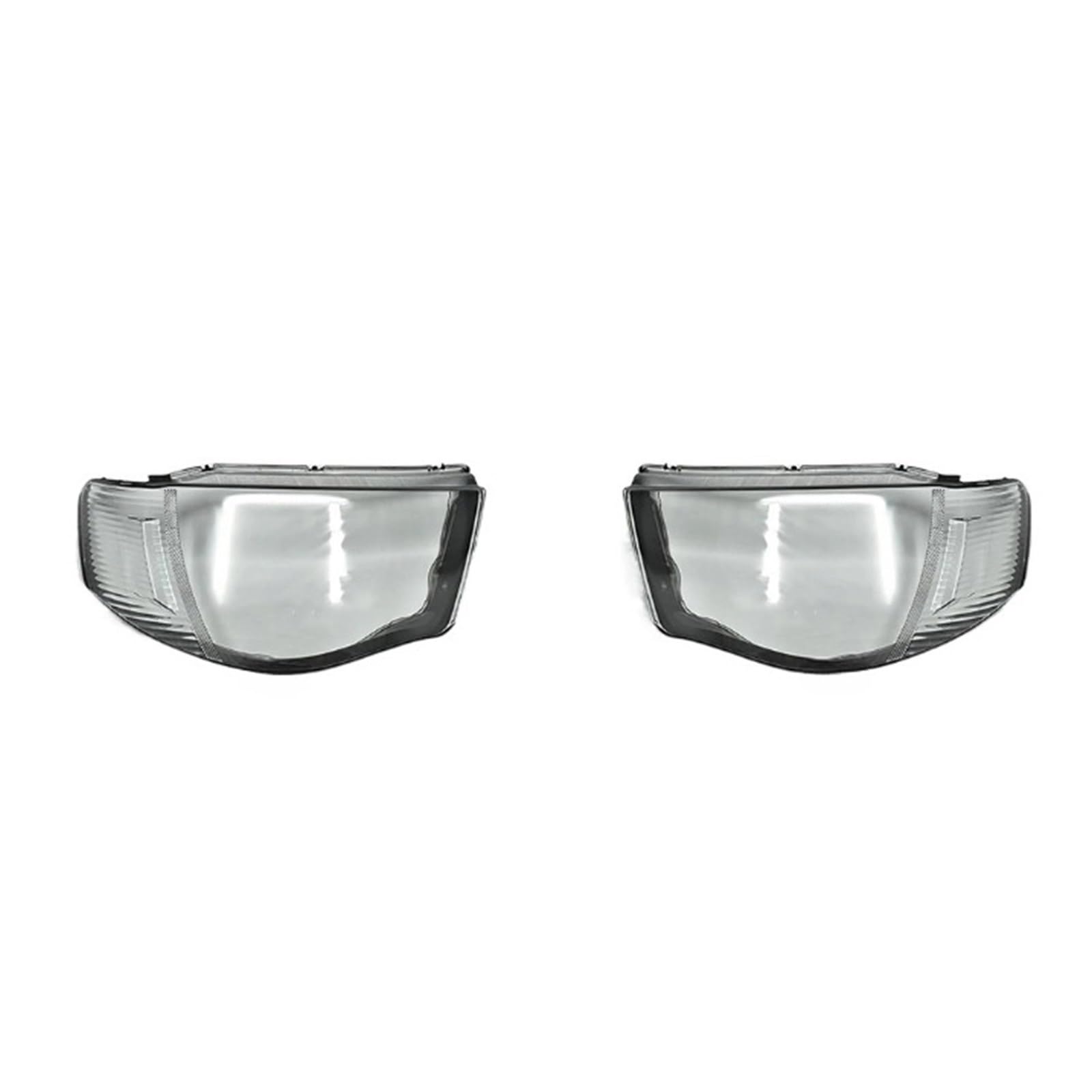 MOMOBP Auto-Scheinwerferabdeckung, Ersatz der vorderen Scheinwerferabdeckung, kompatibel for Mitsubishi Triton 2012 2013 2014, transparentes Glasgehäuse for Lampenschirm(A Pair) von MOMOBP