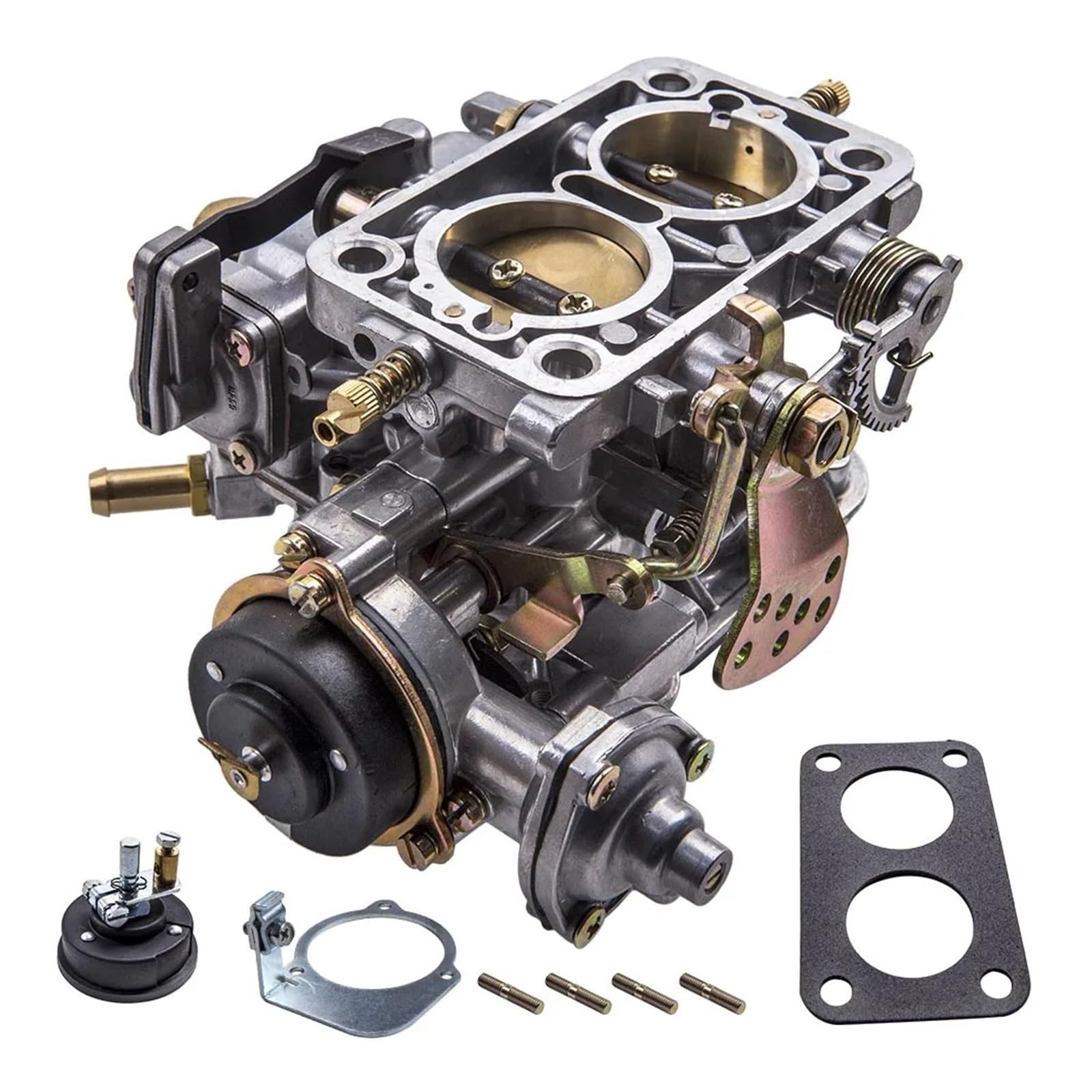 MOMOBP Carb Carburateur 38/38 dgev kompatibel mit Ford 2.0 2.1 OHC Pinto Motor/Renault Weber 38 /EMPI EPC 38E /Jeep/BMW/VW 4 Zylinder von MOMOBP