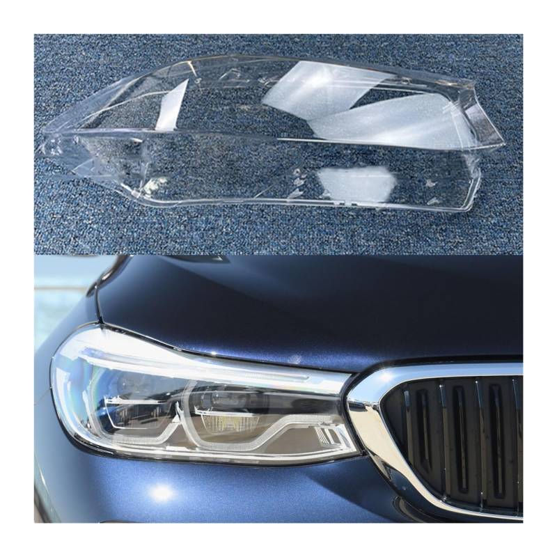 MOMOBP Kompatibel for BMW 6er GT G32 2017–2020, Frontscheinwerferabdeckung, transparente Maske, Lampenschirm, Scheinwerferschale, Linse, Auto-Ersatzteile(Right) von MOMOBP