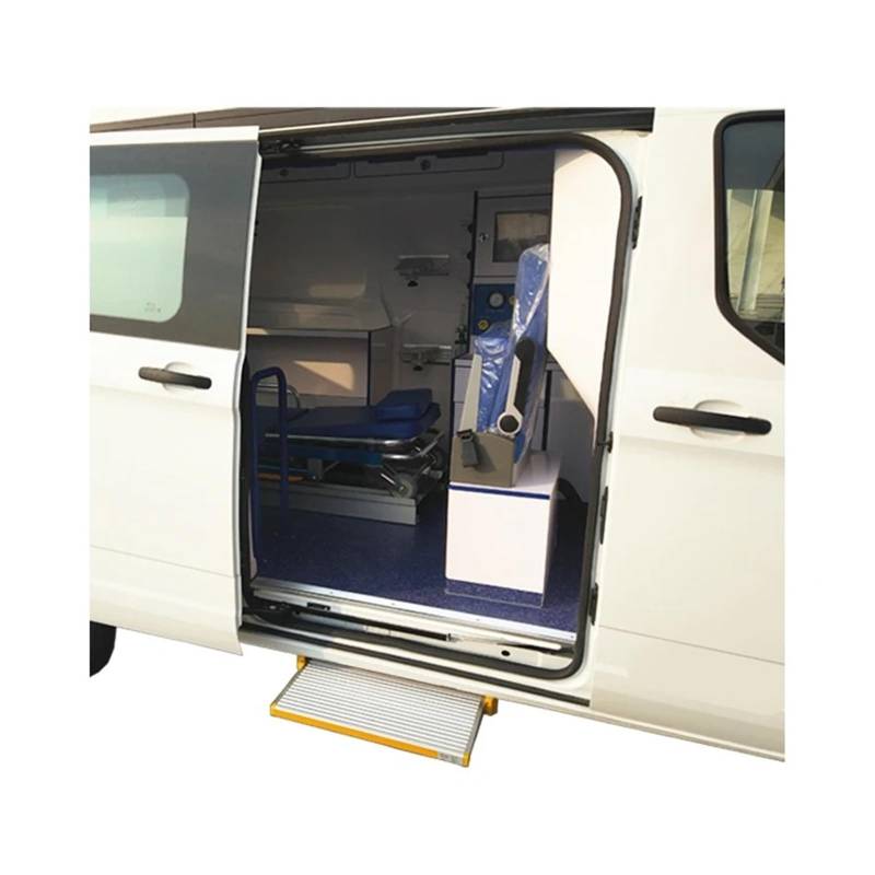 MOMOBP Van Caravan Elektrische Aluminium-Schiebestufe for Wohnmobile, Eingangstür, seitliche Fußstufe for Reiseanhänger, Wohnmobil, Camper mit LED-Beleuchtung von MOMOBP