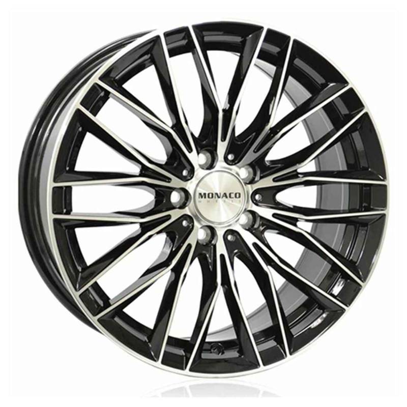 MONACO WHEELS MONACO GP2 black gloss polished 8.0Jx18 5x112 ET35 von MONACO WHEELS