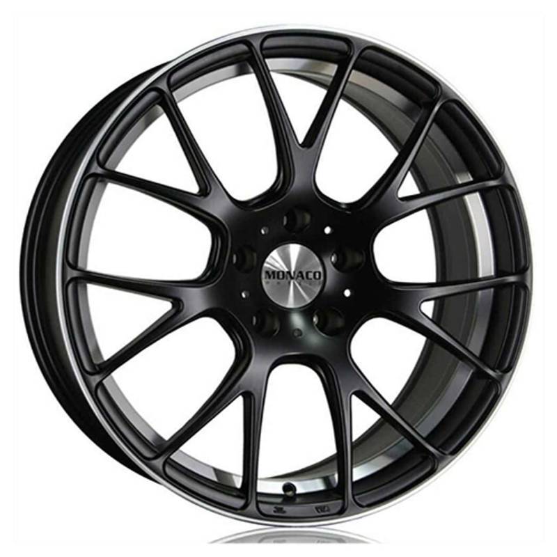 MONACO WHEELS MONACO MIRABEAU matt black/polished 7.0Jx17 4x100 ET37 von MONACO WHEELS