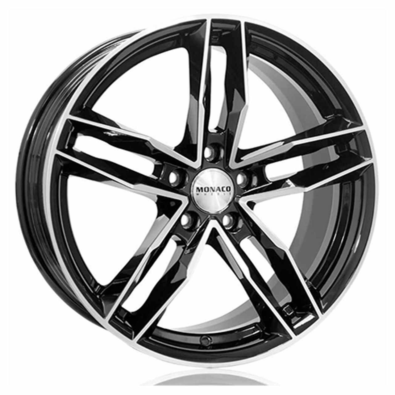 MONACO WHEELS MONACO RR8M black gloss polished 7.5Jx17 5x114.3 ET40 von MONACO WHEELS