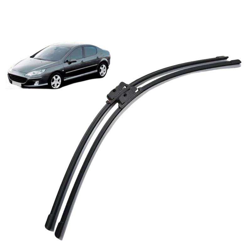 MONLAY Scheibenwischer Frontwischerblätter Für Peugeot 407 407 SW 2004–2010, 28"+28" Scheibenwischer Schneider von MONLAY