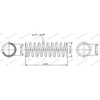 Fahrwerksfeder MONROE SP3666 von Monroe