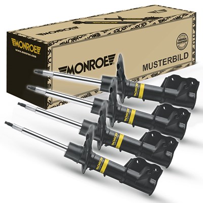 Monroe 4x Stoßdämpfer Vorne + hinten für Fiat von MONROE