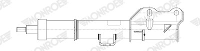 Monroe Stoßdämpfer [Hersteller-Nr. G8820] für Mercedes-Benz von MONROE