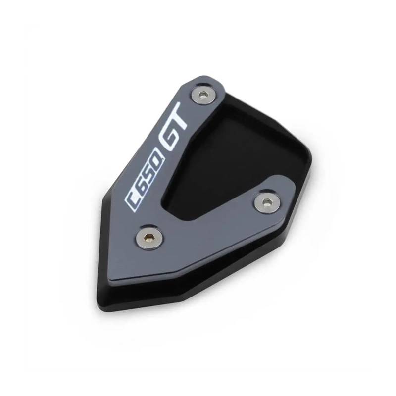 MOONKUI Motorrad Unterstützung Pad Für BM&W C650GT C 650 GT 2012-2023 Motorrad Kickstand Fuß Seitenständer Verlängerung Pad Stützplatte(4) von MOONKUI