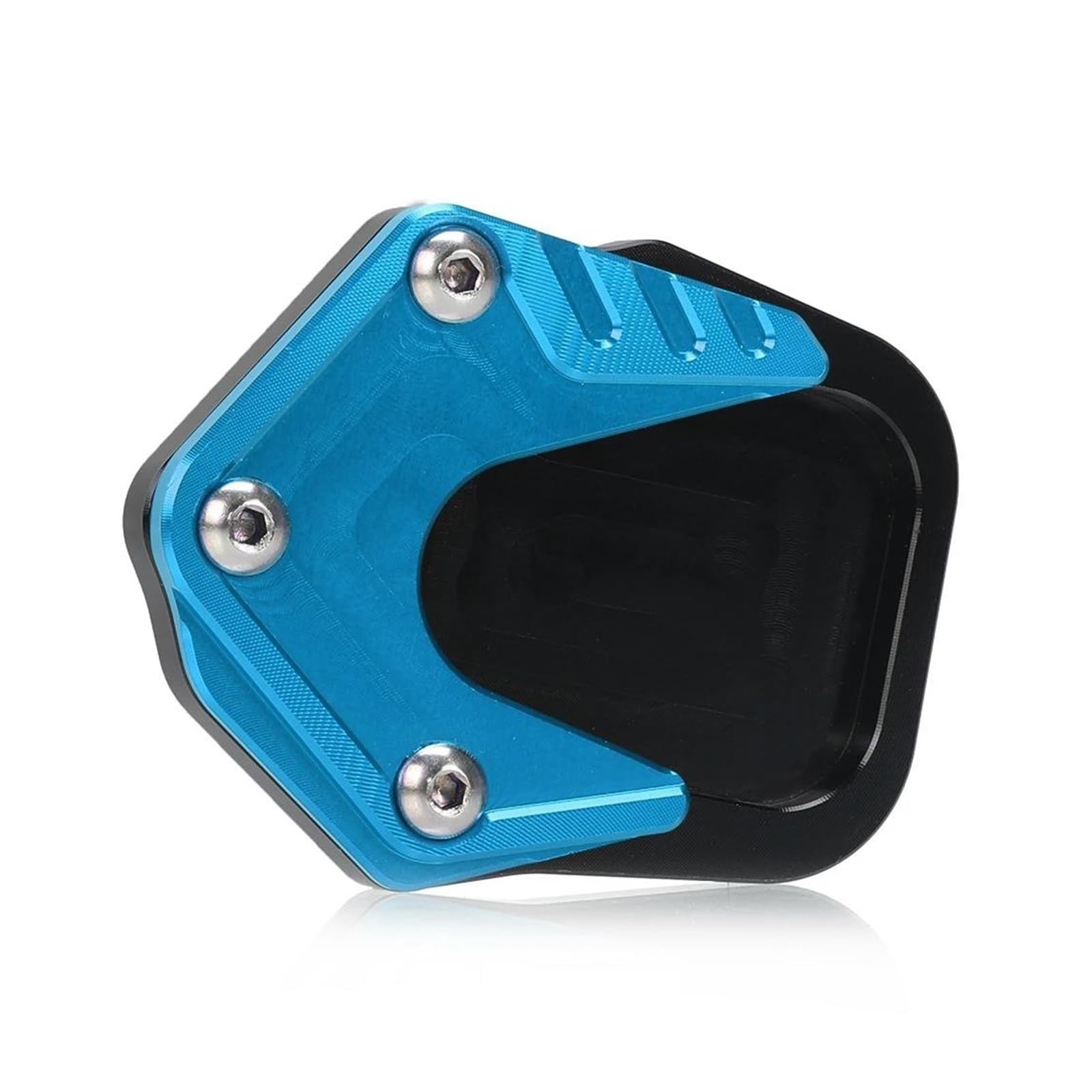 MOONKUI Motorrad Unterstützung Pad Für CFMOTO 250NK 2022-2023 Motorrad Kickstand Seitenständer Verlängerung Pad Stützplatte(4) von MOONKUI