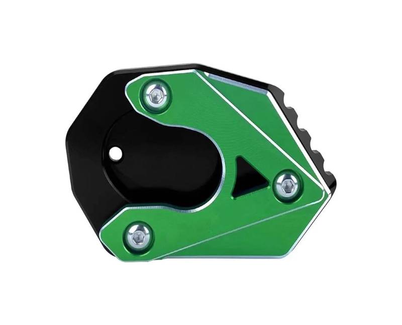 MOONKUI Motorrad Unterstützung Pad Für Ka&wasaki ER-6F 2009-2016 Motorrad Kickstand Seitenständer Verlängerung Pad Stützplatte(1) von MOONKUI