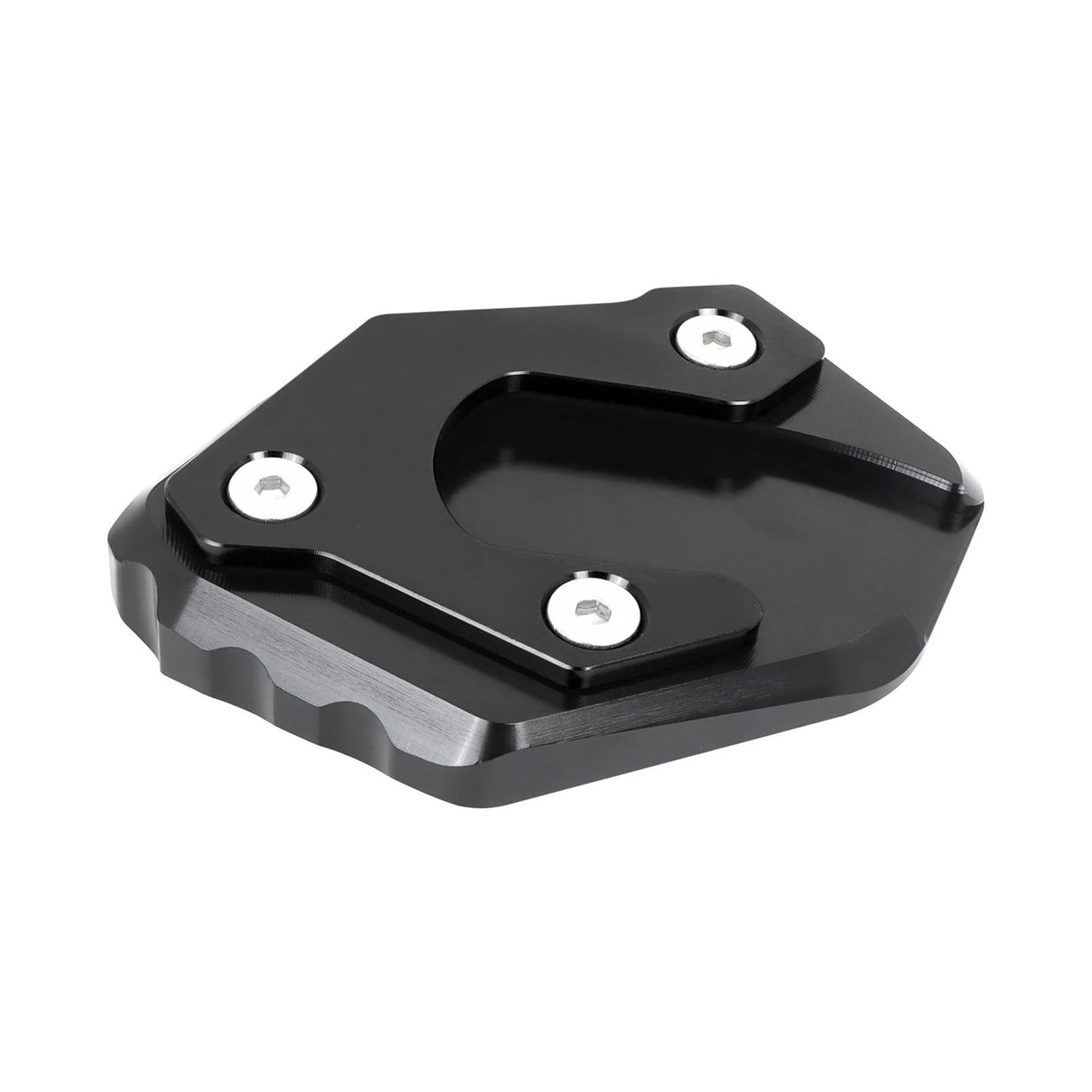 MOONKUI Motorrad Unterstützung Pad Für YA&MAHA FJR1300 FJR 1300 2001-2019 Motorrad Kickstand Fuß Seite Stehen Enlarger Verlängerung Pad Unterstützung Platte(3) von MOONKUI