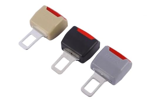 MOPQMKT Anschnaller Adapter Auto 4 pcs Gurtadapter Stecker VerläNgerung Kunststoff, Eisen und Kohlefaser Anschnaller Adapter Auto Ersatzteile für Sicherheitsgurte für Pkw, LKW und Transporter von MOPQMKT