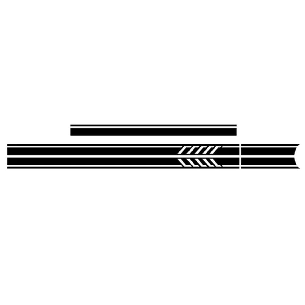 3-teilige Edition 1 AMG Line Motorhaubenaufkleber Seitenstreifen Rockaufkleber, für M=ercedes B=ENZ GLB-Klasse X247 GLB250 GLB200 2020 2021 von MOPSHE