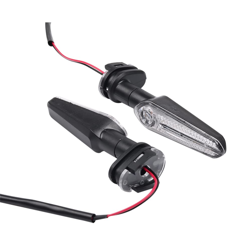 MOQIAOSEIKO Nachrüstung superheller 12V Motorrad Blinkerleuchten Blinker vorne oder hinten für YAMAHA MT07 MT 03 125 MT03 MT09 MT25 Tracer XSR 700 900 YZF R1 R3 R6 R25 FZ6 FZ8 XJ6 R15 R125 MT15 von MOQIAOSEIKO