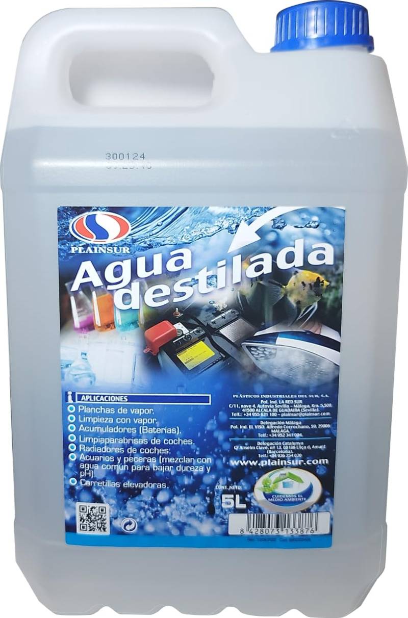 MORALCO Destilliertes Wasser, 5 Liter (1 Stück) von MORALCO