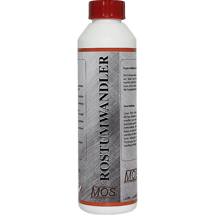 MOS Münchener Oldtimer Service Rostumwandler 250ml für bis zu 60 Liter Tankinhalt von MOS Münchener Oldtimer Service