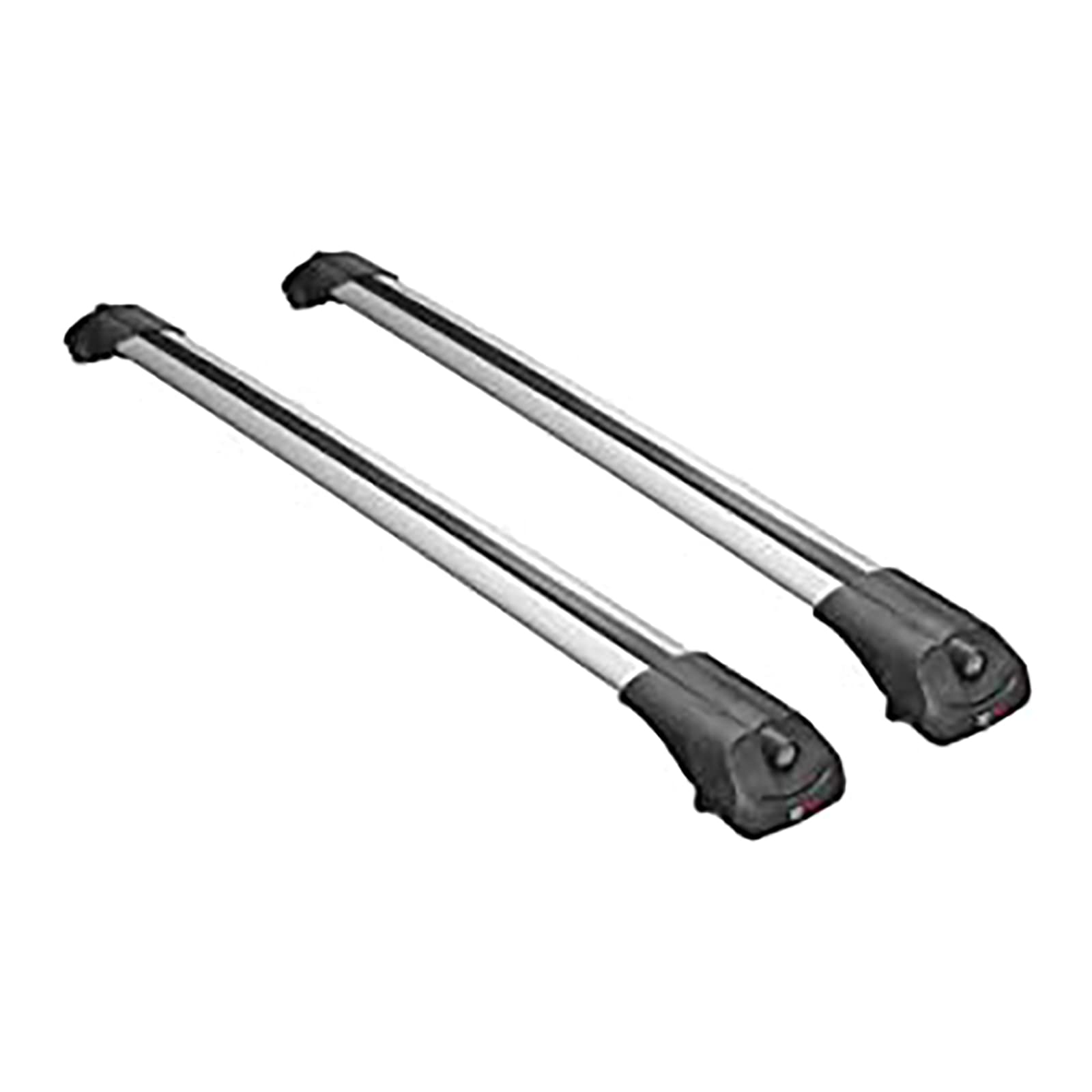 2 StüCk Aluminium DachgepäCkträGer FüR Opel Vivaro 2001-2014, GepäCktransport RelingträGer Hochstabile Dachbox LastenträGer Schutz Dach Railing BüGel von MOSHUO