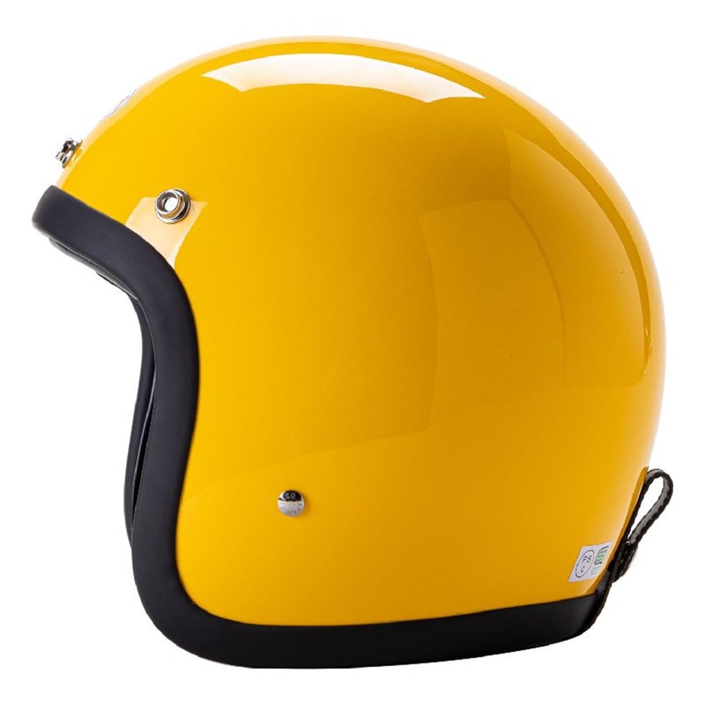 Kollisionsvermeidung Abnehmbares Futter Scooter 3/4 Off-Road Motorrad ABS Frühling-Sommer Cruiser Motorrad Sportbikes Motorrad Herren Erwachsene Open-Face Helme von MOTESEN