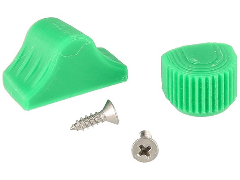 MOTEX Set: Abblend- & Blinkerschalterknopf 3D, Grün - für S51, S70, SR50, SR80 - MZ ETZ von MOTEX