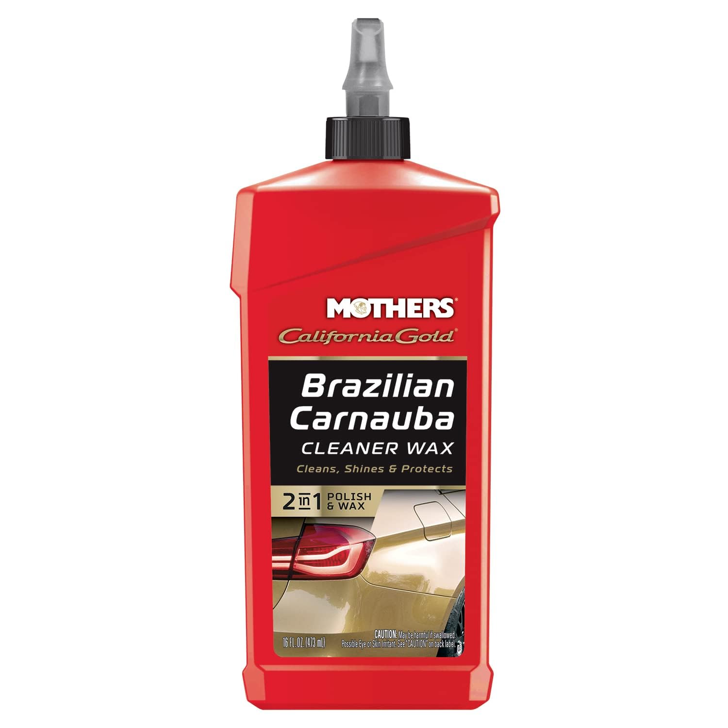 MOTHERS MO-05701 California Gold Brazilian Carnauba Cleaner Wax Liquid von MOTHERS