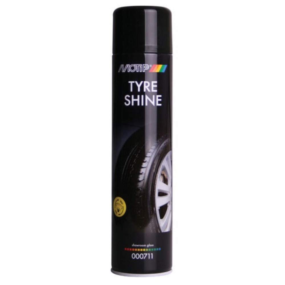 Motip Reifenglanz Reifenschaum Tyre Shine Glänzend Reifenpflege 000711 600Ml von MOTIP